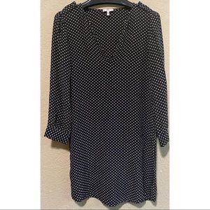 Joie Silk Polka Dot Long Sleeve Tunic